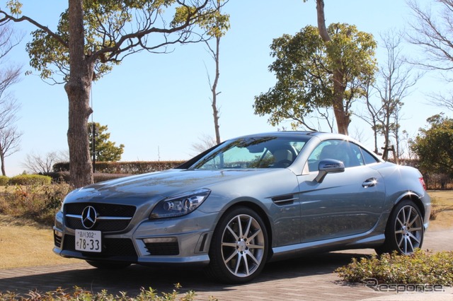 梅赛德斯 奔驰 slk55amg高清图片
