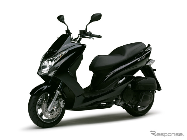 雅马哈 轻便两轮踏板车陛下 s xc155 发布.使用了新开发的引擎