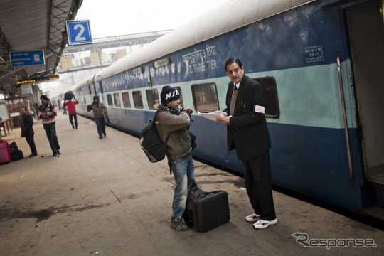 インドの鉄道駅（参考画像）