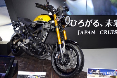 【大阪モーターサイクルショー16】ヤマハ、発売間近の XSR900 を日本公開 画像