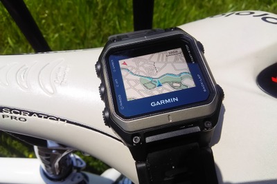 【GARMIN epixJ インプレ後編】登山用地形図＆詳細道路地図搭載の高機能ガジェット 画像