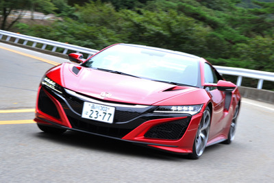 【ホンダ NSX 試乗】高速＆ワインディングもヒラリ、SH-AWD の面目躍如…青山尚暉 画像