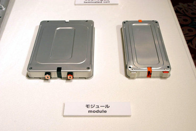 日産・NECリチウムイオン電池…篠原常務「量産化の段階」 画像