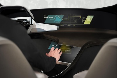 【CES 17】仮想タッチスクリーン「ホロ アクティブ タッチ」初公開へ…BMW 画像