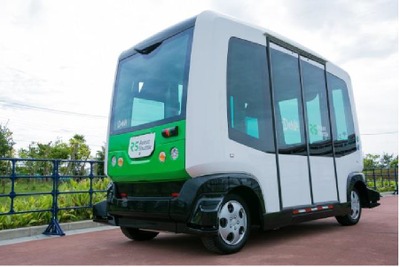 無人運転車による移動サービス、「道の駅」で実証実験…2020年度に実用化 画像