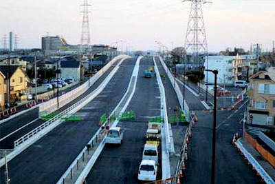 JR中央線に架かる国分寺陸橋 3月16日開通…3月11日には一般開放 画像
