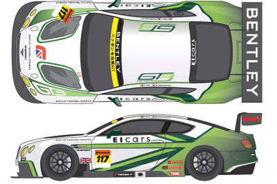【SUPER GT】アイカーズ、ベントレー コンチネンタル GT3 のカラーリングを発表 画像