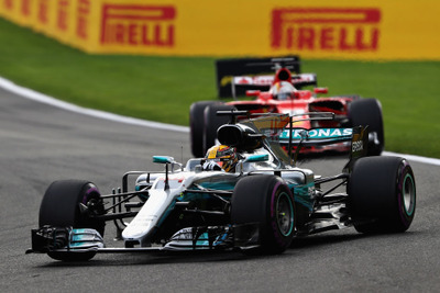 【F1 ベルギーGP】ハミルトンが今季5勝目…ベッテルとの僅差接戦に逃げ切り勝ち 画像