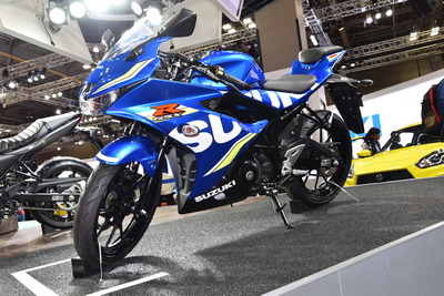 【東京モーターショー2017】スズキの“原付スーパースポーツ”…GSX-R125 日本初公開［詳細画像］ 画像