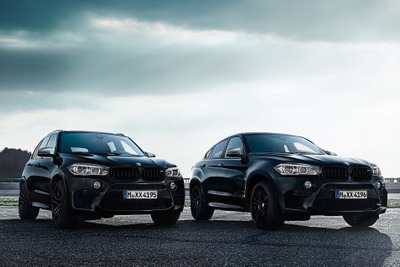 BMW X6M、漆黒の限定モデル「ブラックファイヤ」発売…専用ギドニーグリルやアルミを装備 画像