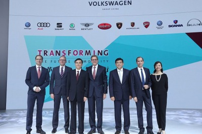 VWグループ、中国電動化の新戦略…40車種に電動車拡大へ【広州モーターショー2017】 画像