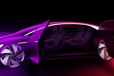 VWの I.D. VIZZION、新開発EVパワートレインを採用…ジュネーブモーターショー2018で公開へ 画像