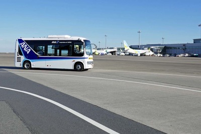 羽田空港で自動運転バス…ジェットブラストとGPS遮断に対応、実証実験 画像