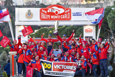 【WRC】創立100周年のシトロエン、今季開幕戦の優勝が通算100勝目に 画像