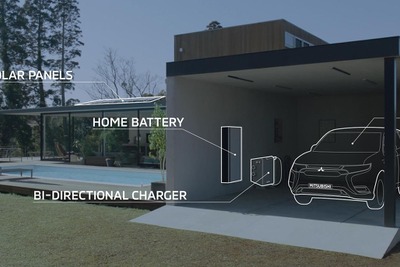 三菱、電動車から住宅に給電する新サービス発表…ジュネーブモーターショー2019 画像