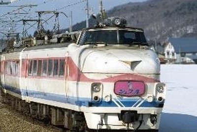 国鉄色の581系と489系、どちらをJRの色にラッピング？…京都鉄道博物館が投票で「かつての色」を再現 画像