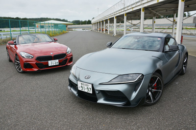 【トヨタ スープラ 新型試乗】BMW Z4 との違いをサーキットで「ハッキリ」させてみた…桂伸一 画像