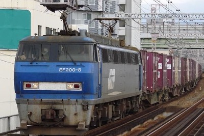 引退する稀少な大物車を京都鉄博で展示、3月引退のJR貨物EF200形機関車も　11月16日から 画像