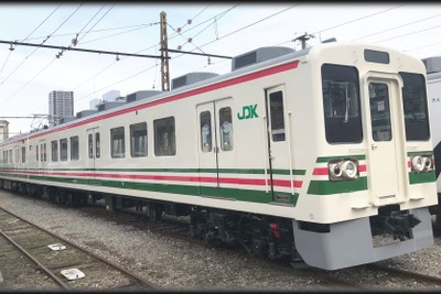 上信電鉄へ渡った元JR東日本107系がJRカラーに…12月15日に特別臨時列車 画像
