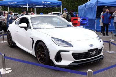 スバル BRZ STIパーツ装着車が登場…SUPER GT第2戦のサプライズ！ 画像