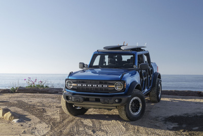 フォード ブロンコ 新型をカスタム、ドアとルーフを取り外し…米国西海岸の楽しさを表現 画像