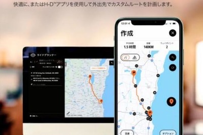 H-Dアプリ日本正式導入、GPSナビも装備…スポーツスターSなどはディスプレイ連携対応 画像