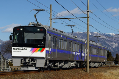 アルピコ交通の新型車は3月25日から運行…元東武車の20100形 画像