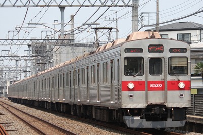 東急田園都市線8500系が定期運行終了へ…2023年1月ラストラン、残り2編成 画像