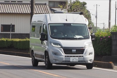 架装されてもらくらく坂道を登るハイパワー…キャンピングカーのベース車両として注目のフィアット『デュカト』公道試乗レポート 画像