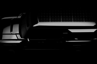 ハマー EV ピックアップ に冒険仕様を提案、ティザー…実車は今夏米国発表予定 画像
