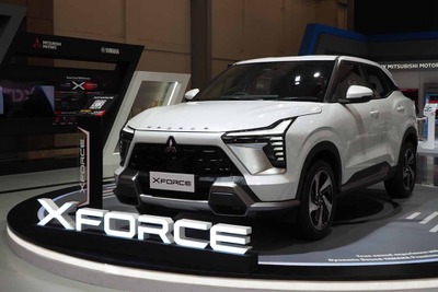 三菱の新型コンパクトSUV『エクスフォース』、世界各地へ展開も「日本導入は現在のところなし」…インドネシア国際モーターショー2023 画像