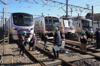 東京メトロ半蔵門線車両3世代プラス1…鷺沼車両基地で並び撮影会＆見学会 画像