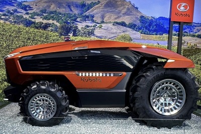 畑のスーパーカー?! クボタの次世代ビジョン…CES 2024 画像