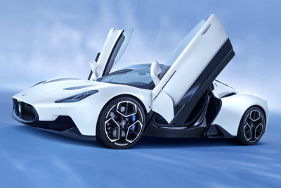 マセラティ、スーパーカー『MC20』も電動化…2025年にEV発表へ 画像