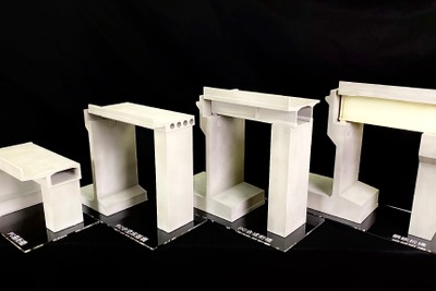 BfullがNEXCOエンジニアリング九州の橋梁模型を3Dプリンターで製作 画像