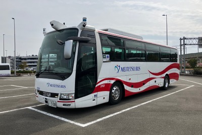 高速バスで自動運転、愛知県で全国初の実証実験へ…名鉄バスなど4社 画像