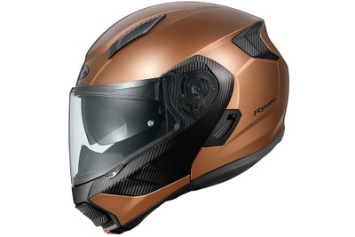 オージーケーカブトのシステムヘルメット『RYUKI』に新色「フラットブロンズ」を追加 画像