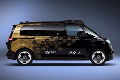 VW『ID. Buzz』ベース、自動運転車の量産モデル登場…2026年から欧米で運行へ 画像