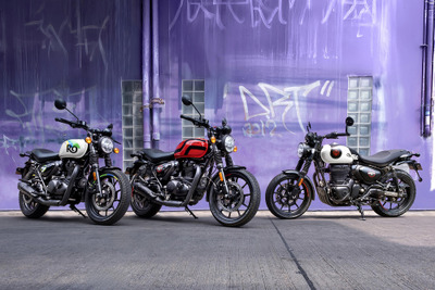 ロイヤルエンフィールド『ハンター350』が2025年モデルに進化、アシスト&スリッパークラッチ初搭載で59万9500円から 画像