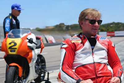 元世界王者レイニー、34年ぶりのラグナセカを特別なヤマハ『XSR900 GP』で駆け抜ける 画像