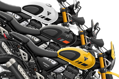 トライアンフ『スクランブラー400XC』2026年モデル発表に、「オフロード仕様いい」などSNSで反響 画像