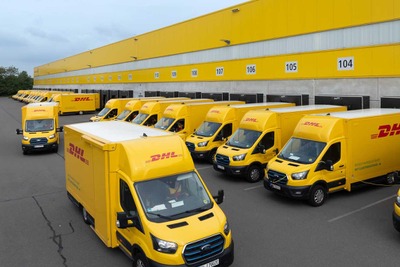 ドイツポスト・DHL、フォード製電動バン4900台導入へ…郵便配送車両に 画像