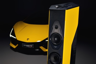 ランボルギーニ×ソナス・ファベール、限定50台の超高級スピーカー発表 画像