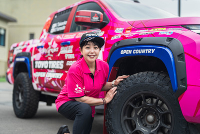 竹岡圭氏の「圭ラリープロジェクト」、三菱自動車・トーヨータイヤとのタッグで「ARKラリー北海道2025」参戦へ 画像