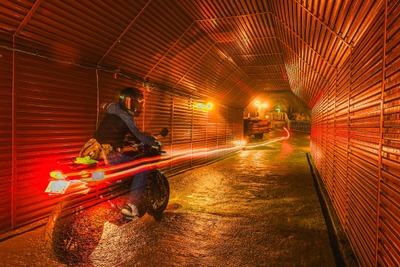 鉱山の坑道でバイク走行イベント、過疎地域を活性化 11月1~3日に開催 画像