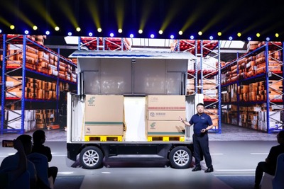 ガルウィングの低速無人商用車、中国Desay SVが新ブランド「川行致遠」と新型車『S6』発表 画像