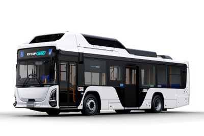 いすゞは燃料電池バス『エルガFCV』をジャパンモビリティショー2025で初公開へ…トヨタのFCシステム採用 画像