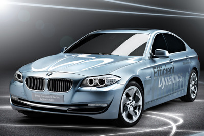 【ジュネーブモーターショー10】BMW 5シリーズ のHVコンセプト…初の直6ハイブリッド 画像