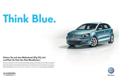 VW、ブランドキャンペーン Think Blue を開始…Think Small のリバイバル 画像