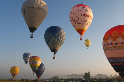 熱気球ホンダグランプリ、観客動員数が2000万人を突破 画像